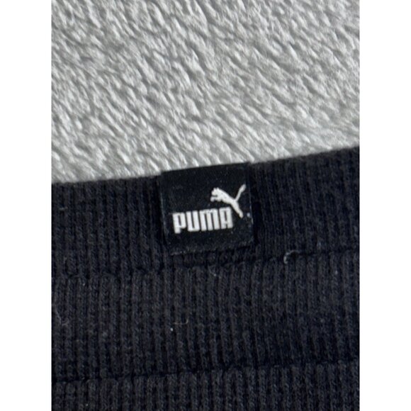 Puma Jogger Men's XL black Pants With Drawstring Waist & Ribbed Cuffs - Picture 12 of 12